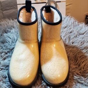 UGG Classic Clear Mini Boots Natural Black